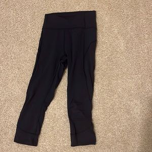 Navy blue lulu lemon leggings